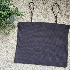 American Eagle crop bungee strap tank top